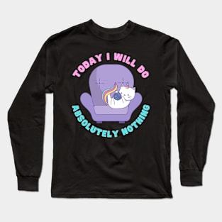 Lazy cat Long Sleeve T-Shirt